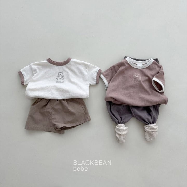 Black Bean - Korean Baby Fashion - #babyfashion - Pams Bebe Tee - 4