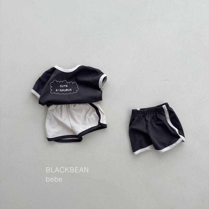 Black Bean - Korean Baby Fashion - #babyfever - Toy Bebe Top Bottom Set - 3