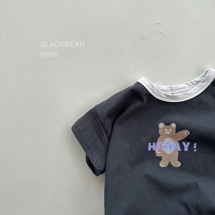 Black Bean - Korean Baby Fashion - #babyfashion - Hello Body Suit - 4