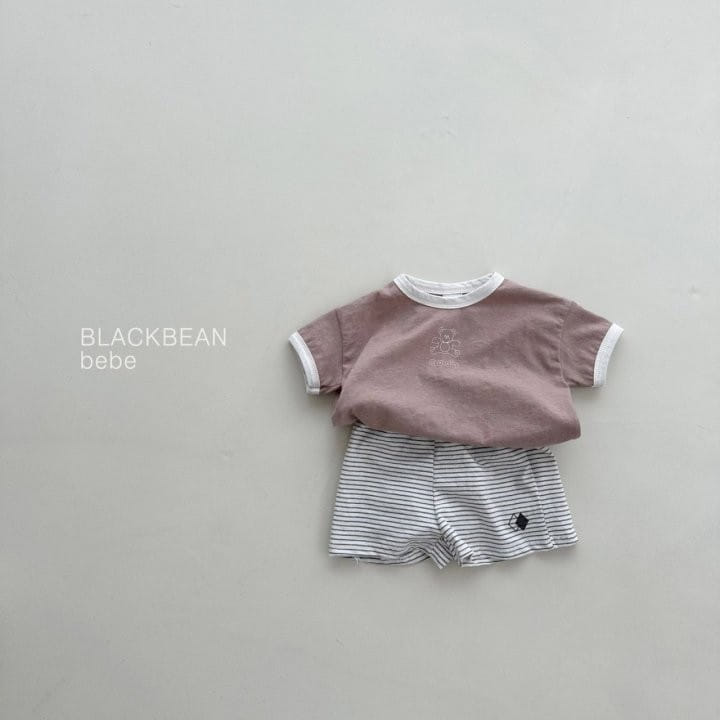 Black Bean - Korean Baby Fashion - #babylifestyle - Pams Bebe Tee - 6