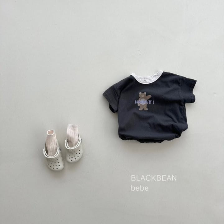 Black Bean - Korean Baby Fashion - #babylifestyle - Hello Body Suit - 6