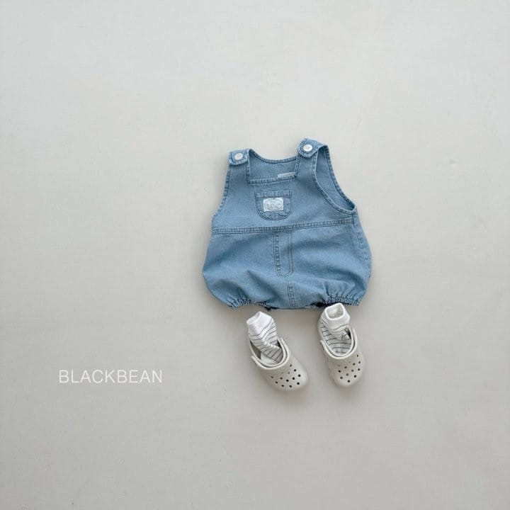 Black Bean - Korean Baby Fashion - #babygirlfashion - Bang Bang Bebe Dungarees  - 4