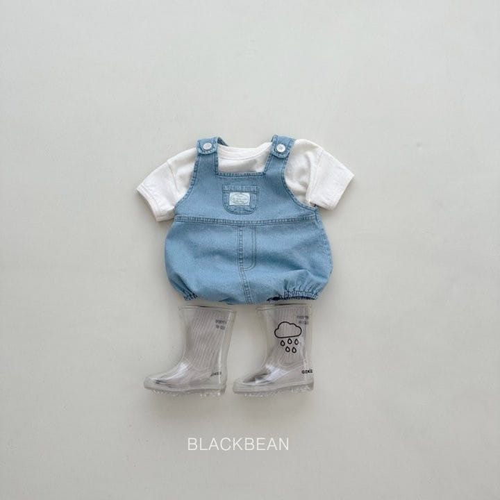 Black Bean - Korean Baby Fashion - #babyoninstagram - Bang Bang Bebe Dungarees  - 5