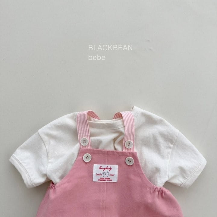 Black Bean - Korean Baby Fashion - #babyoninstagram - Melon Bebe Dungarees - 3