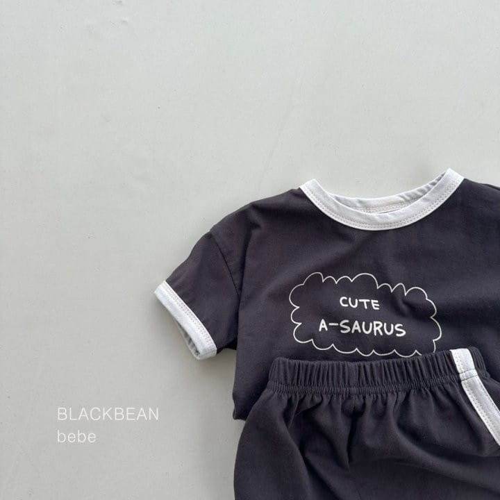 Black Bean - Korean Baby Fashion - #babyootd - Toy Bebe Top Bottom Set - 7