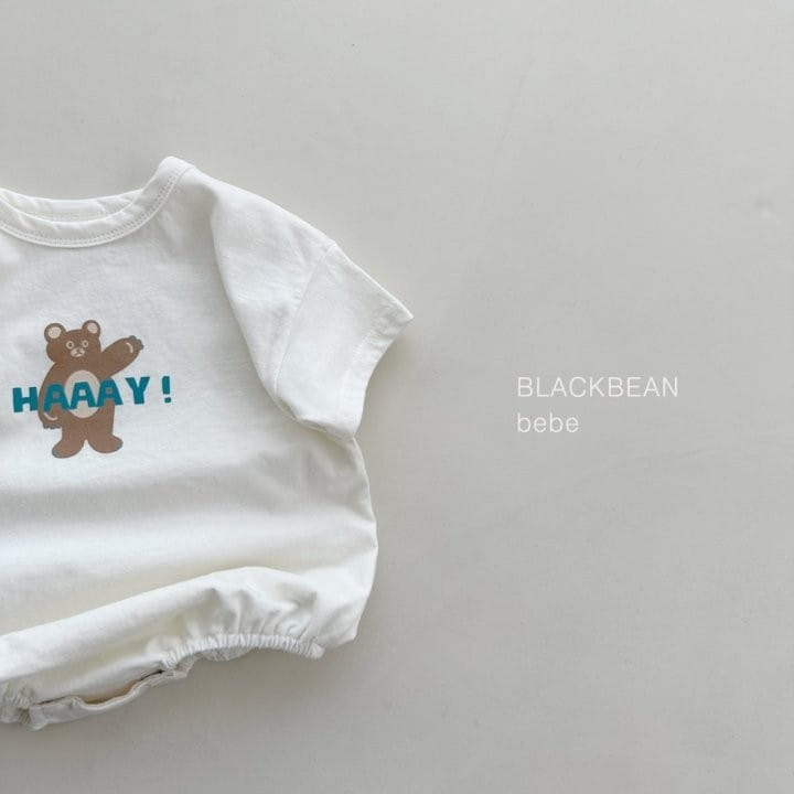 Black Bean - Korean Baby Fashion - #babyootd - Hello Body Suit - 8