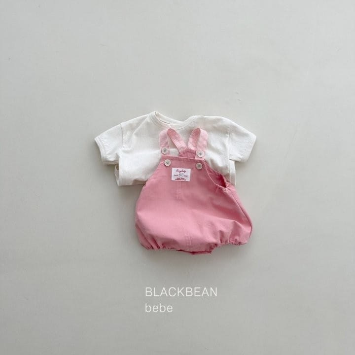 Black Bean - Korean Baby Fashion - #babyoninstagram - Melon Bebe Dungarees - 4