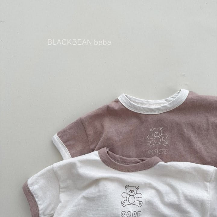 Black Bean - Korean Baby Fashion - #babyoutfit - Pams Bebe Tee - 10