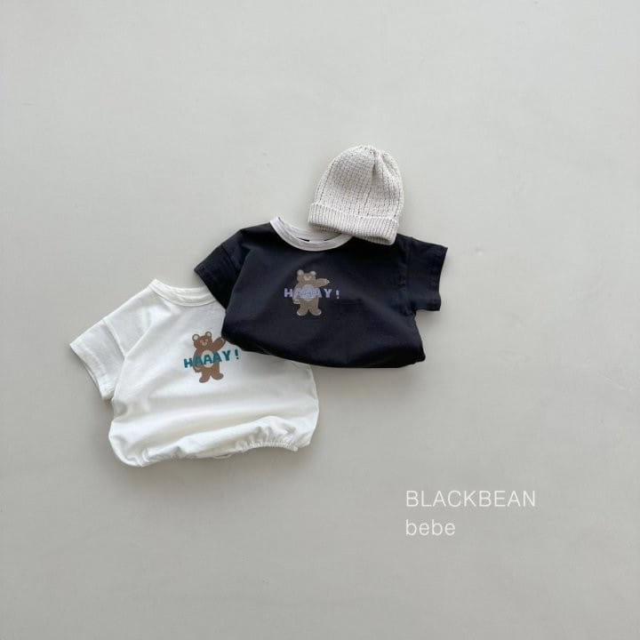 Black Bean - Korean Baby Fashion - #babyoutfit - Hello Body Suit - 9