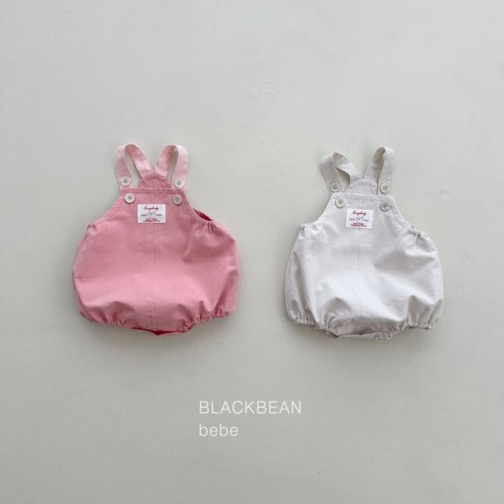 Black Bean - Korean Baby Fashion - #babyoutfit - Melon Bebe Dungarees - 6