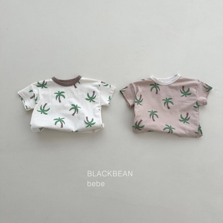 Black Bean - Korean Baby Fashion - #babywear - Palm Bebe Top Bottom Set - 8