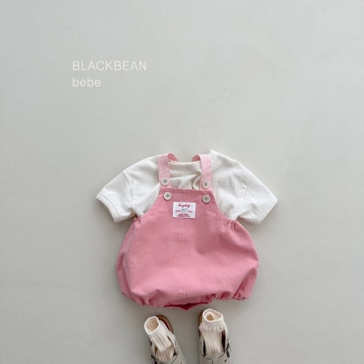 Black Bean - Korean Baby Fashion - #onlinebabyboutique - Melon Bebe Dungarees - 8