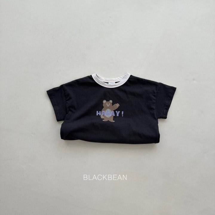 Black Bean - Korean Children Fashion - #childofig - Hello Tee - 7