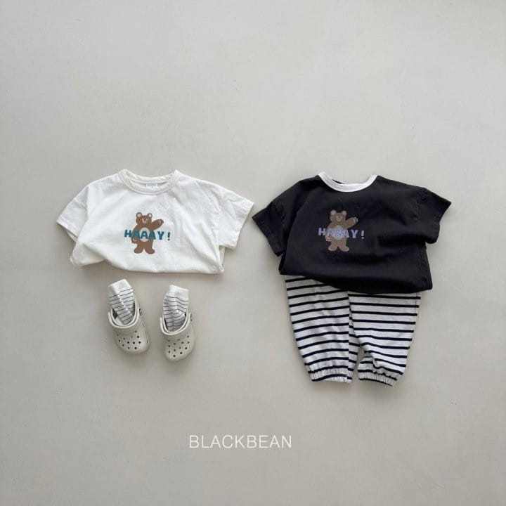 Black Bean - Korean Children Fashion - #designkidswear - Hello Tee - 10