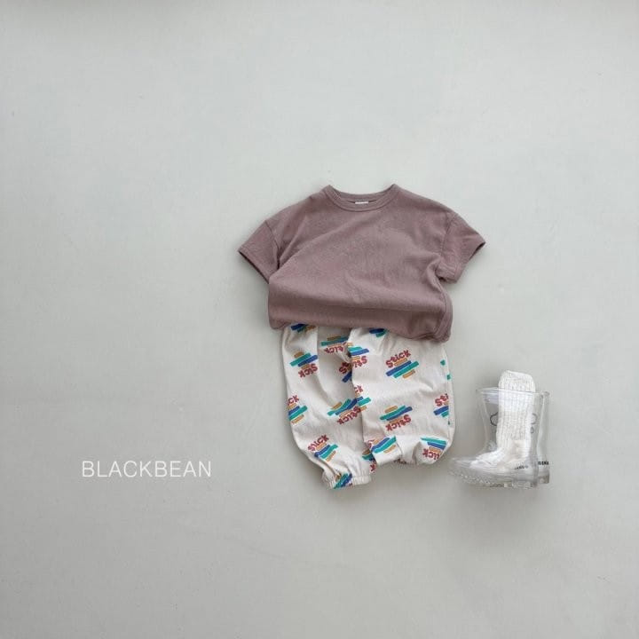 Black Bean - Korean Children Fashion - #discoveringself - Stick Pants - 2