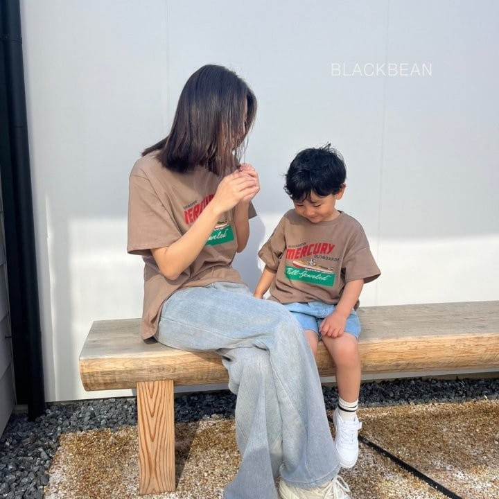 Black Bean - Korean Children Fashion - #discoveringself - Mercury Tee With MOM - 9