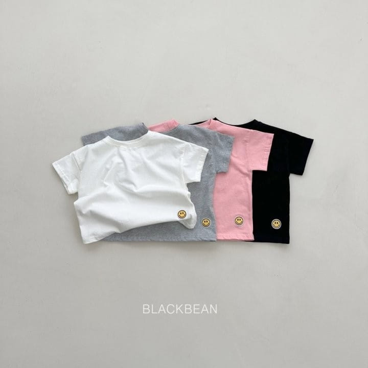 Black Bean - Korean Children Fashion - #fashionkids - Potent Embroidery Tee