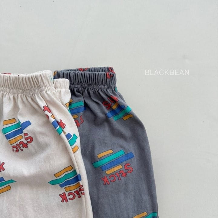 Black Bean - Korean Children Fashion - #fashionkids - Stick Pants - 4