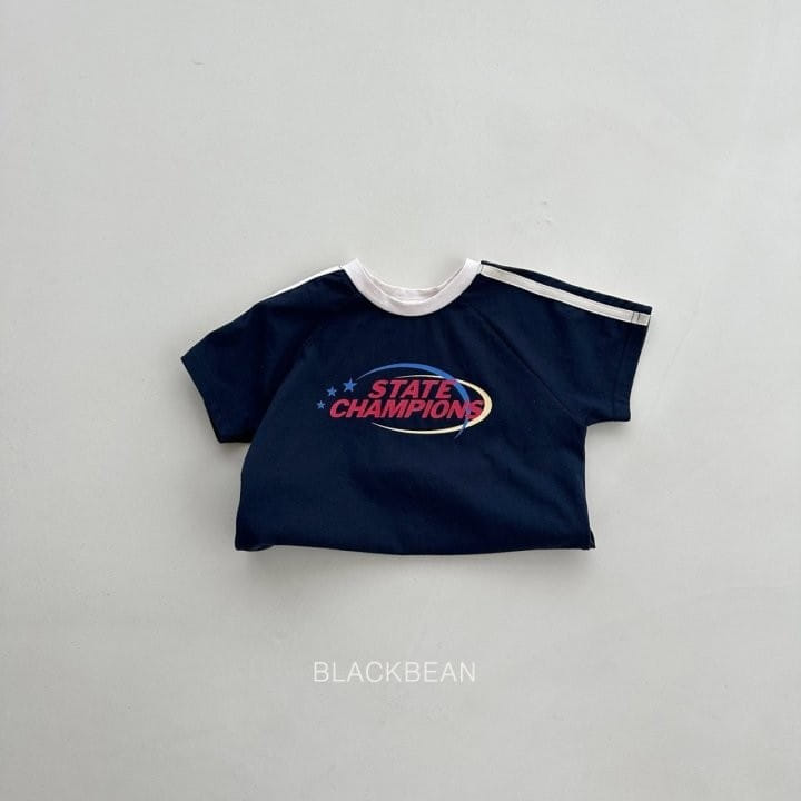 Black Bean - Korean Children Fashion - #kidsstore - Tape Tee - 10