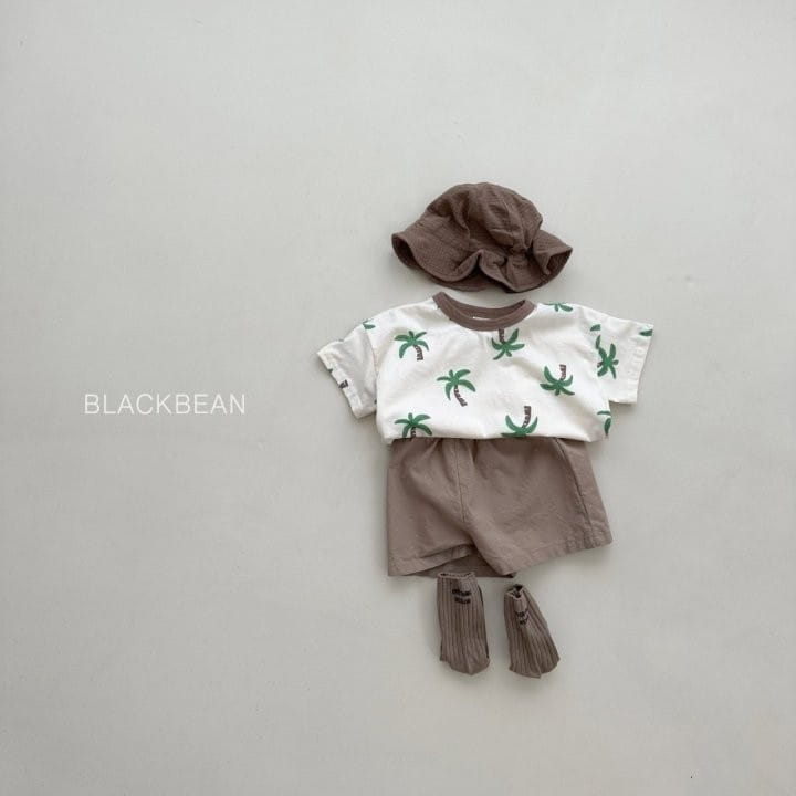 Black Bean - Korean Children Fashion - #kidzfashiontrend - Palm Top Bottom Set - 8