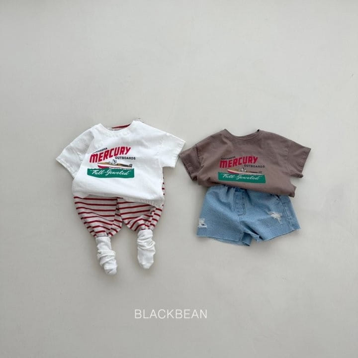 Black Bean - Korean Children Fashion - #littlefashionista - Mercury Tee With MOM