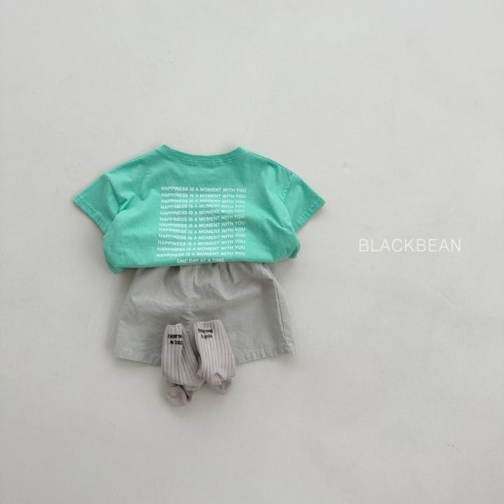 Black Bean - Korean Children Fashion - #todddlerfashion - Happiness Tee With Mom - 6