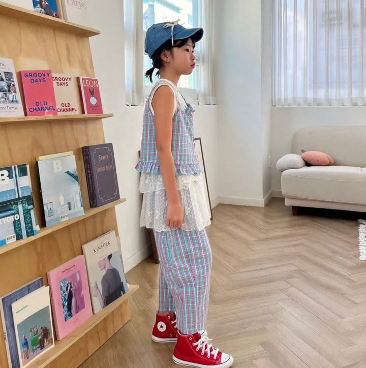 Bobo j - Korean Children Fashion - #todddlerfashion - slit Wide Pants - 6