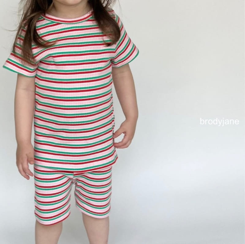 Brody Jane - Korean Children Fashion - #kidsshorts - Multi ST Short Sleeve Tee - 3