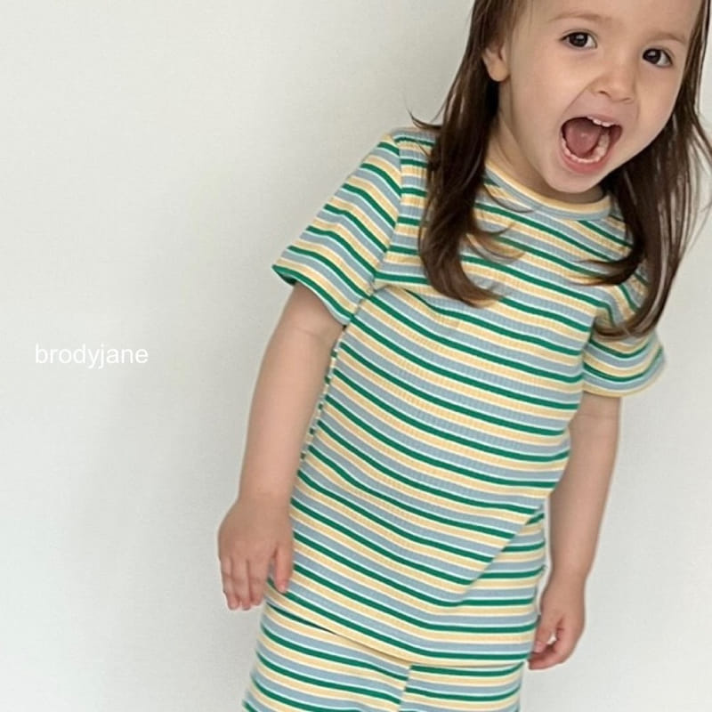 Brody Jane - Korean Children Fashion - #kidsshorts - Multi ST Short Sleeve Tee - 4