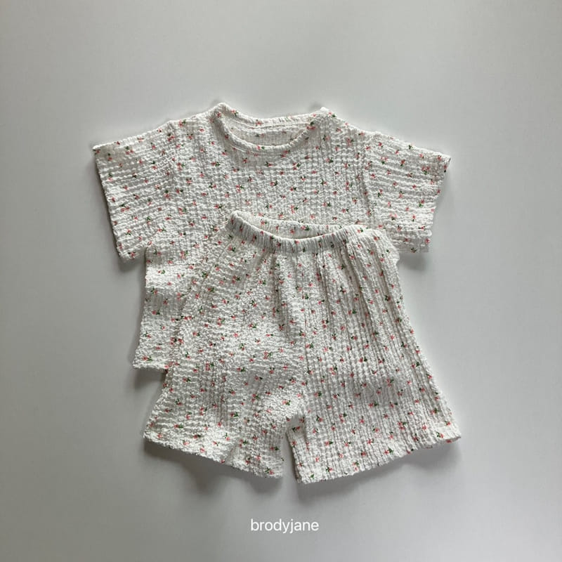 Brody Jane - Korean Children Fashion - #littlefashionista - Sacura Top Bottom Set - 2