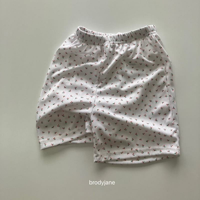 Brody Jane - Korean Children Fashion - #littlefashionista - Cool Cherry Top Bottom Set - 4