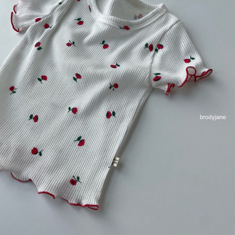 Brody Jane - Korean Children Fashion - #prettylittlegirls - Tulip Frill Short Sleeve Top Bottom Set - 7