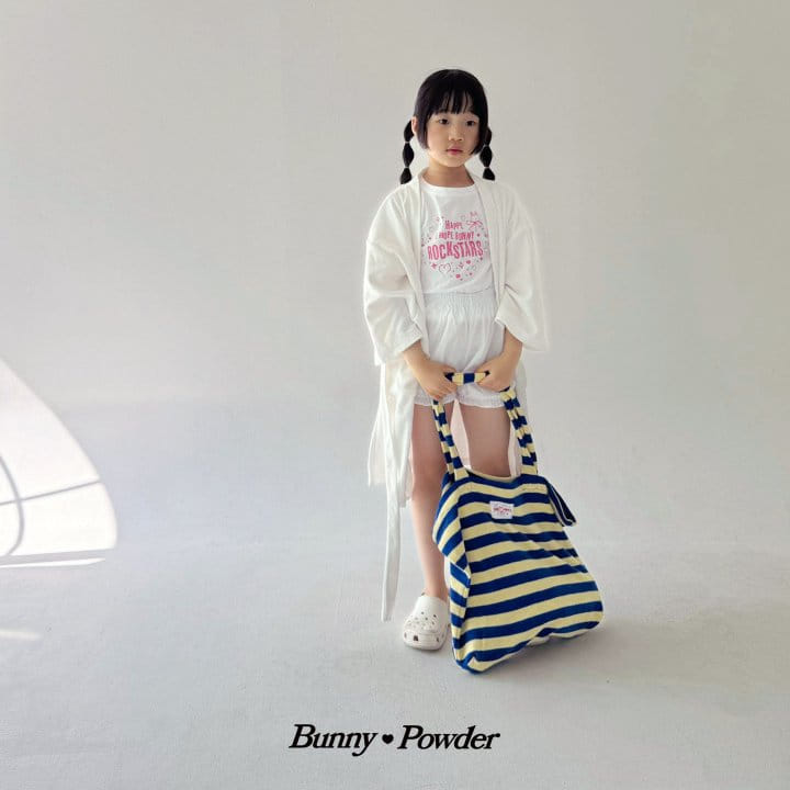 Bunny Powder - Korean Children Fashion - #toddlerclothing - Bunny Beach Bag - 11