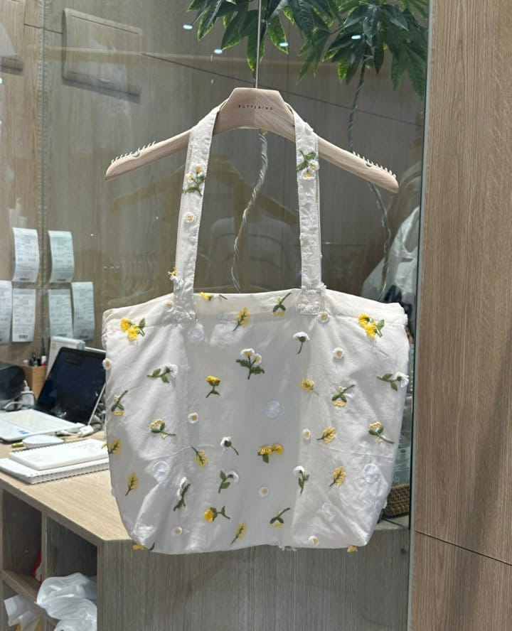 Buttering - Korean Women Fashion - #momslook - Applique Bag - 5