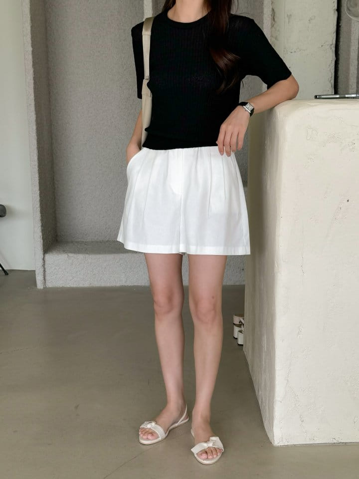 Bytheshew - Korean Women Fashion - #momslook - Daily Skirt Pants - 2