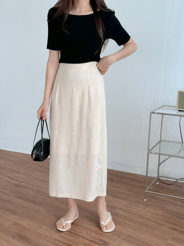 Bytheshew - Korean Women Fashion - #shopsmall - Macaroon H Skirt - 11