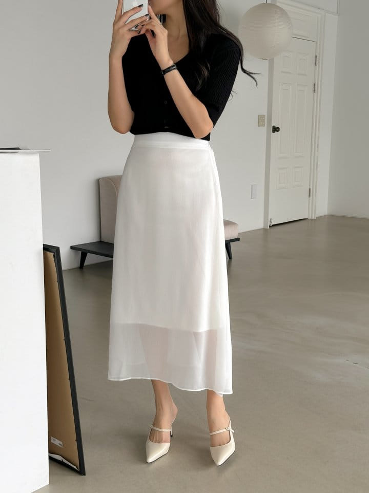 Bytheshew - Korean Women Fashion - #thelittlethings - See Through Skirt - 10