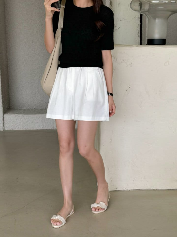 Bytheshew - Korean Women Fashion - #womensfashion - Daily Skirt Pants