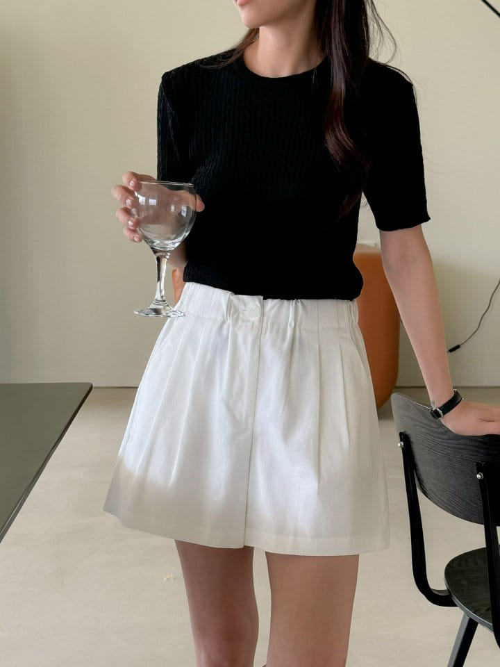 Bytheshew - Korean Women Fashion - #womensfashion - Daily Skirt Pants - 5