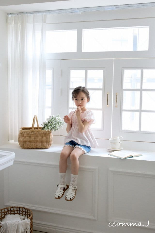 Ccommaj - Korean Children Fashion - #Kfashion4kids - Fore Smoke Blouse - 6