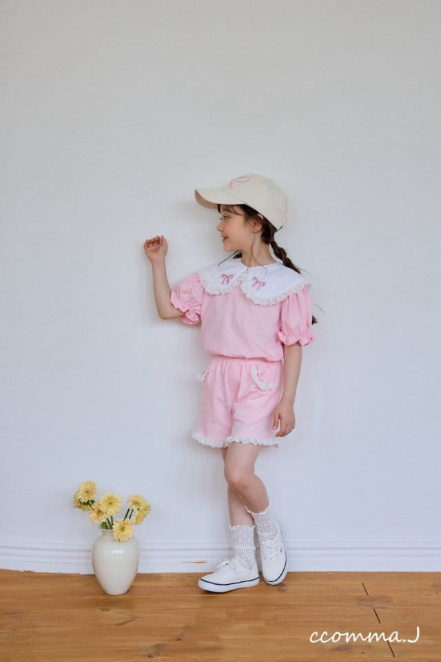 Ccommaj - Korean Children Fashion - #Kfashion4kids - Lila Short Sleeve Tee - 5