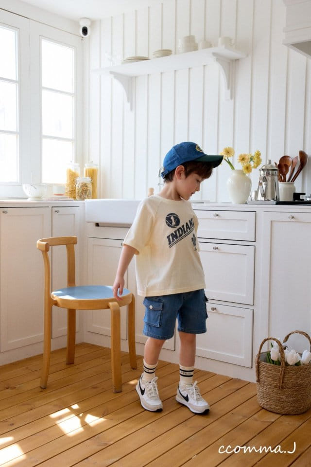 Ccommaj - Korean Children Fashion - #childofig - Kango Denim Shorts - 6