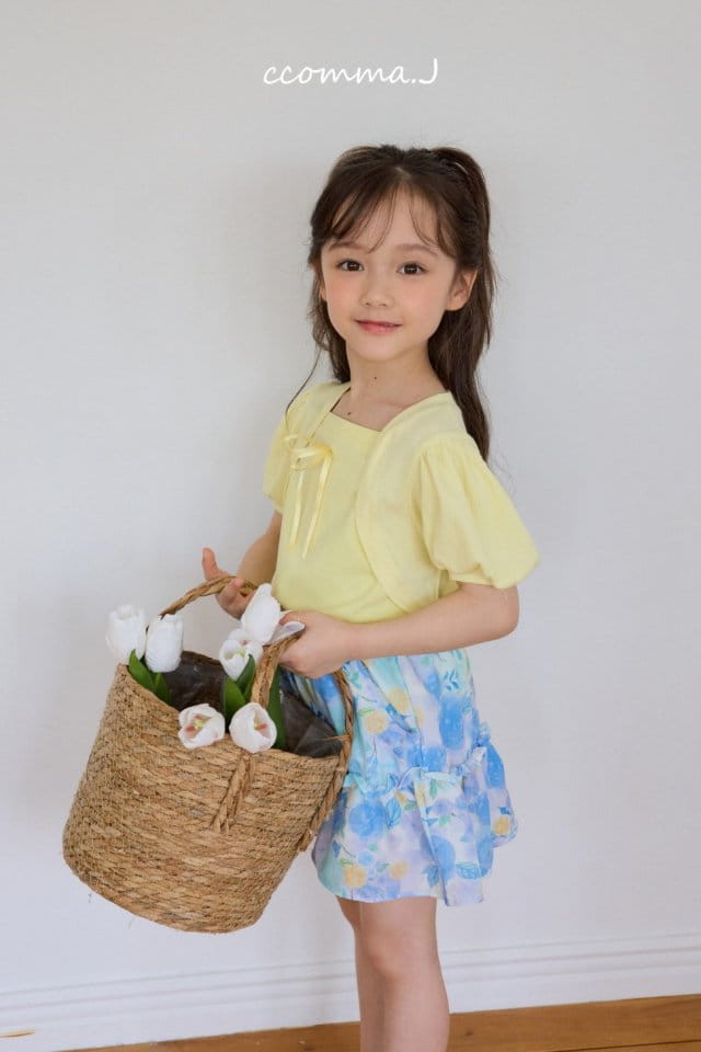 Ccommaj - Korean Children Fashion - #childofig - Bolero Short Sleeve Tee