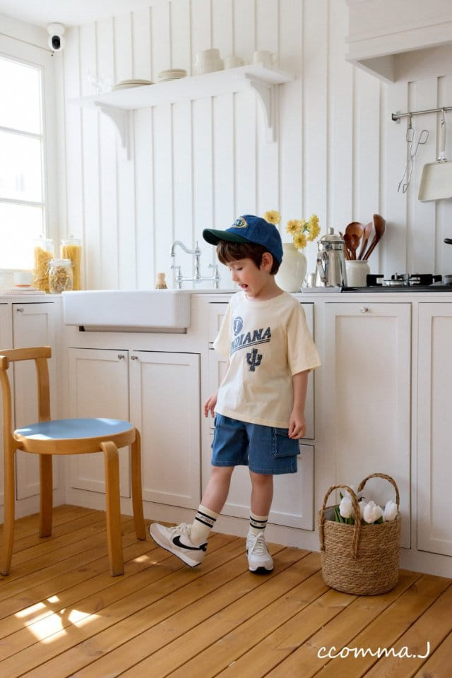 Ccommaj - Korean Children Fashion - #childrensboutique - Kango Denim Shorts - 7