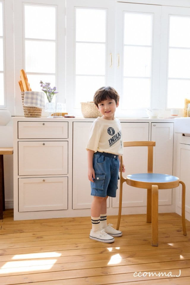 Ccommaj - Korean Children Fashion - #discoveringself - Kango Denim Shorts - 9