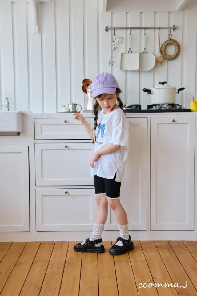 Ccommaj - Korean Children Fashion - #fashionkids - Liche Long Short Sleeve Tee - 9