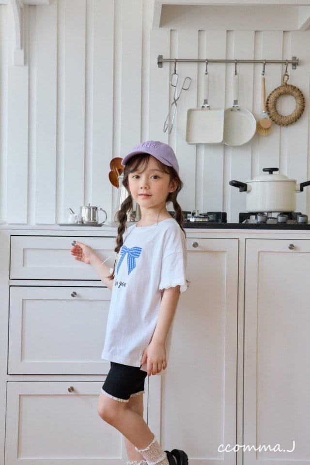 Ccommaj - Korean Children Fashion - #kidsshorts - Liche Long Short Sleeve Tee - 10