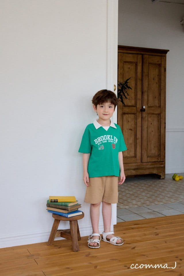 Ccommaj - Korean Children Fashion - #kidzfashiontrend - Brooklyn Short Sleeve Tee - 8