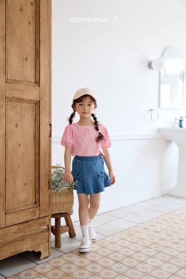 Ccommaj - Korean Children Fashion - #littlefashionista - Bolero Short Sleeve Tee - 11