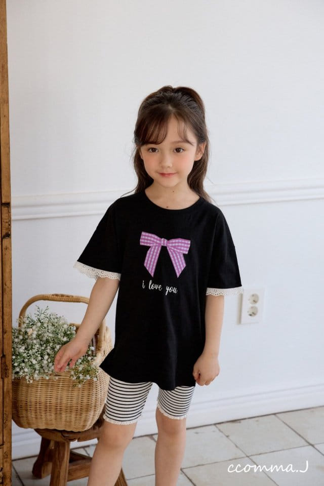 Ccommaj - Korean Children Fashion - #magicofchildhood - Liche Long Short Sleeve Tee